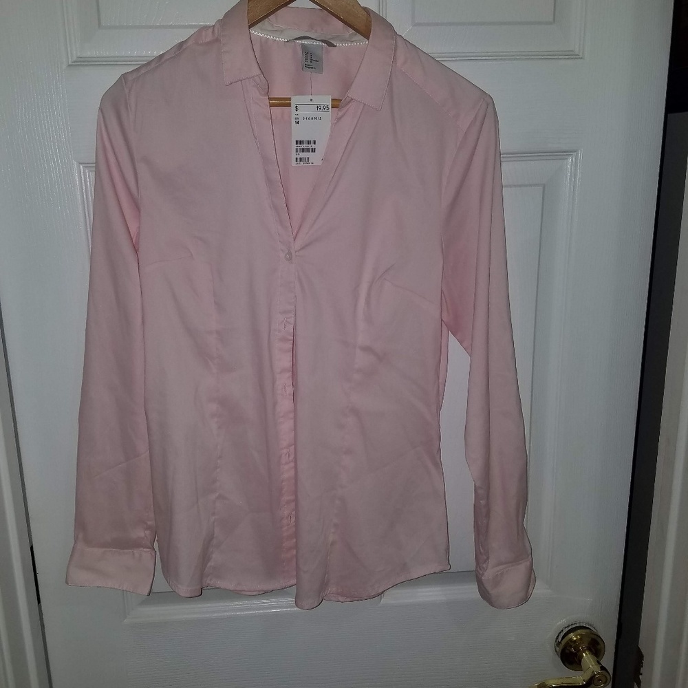 Pink blouse